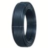 MANGUEIRA LISA PRETA 1 1/2'' x 3,5mm x 50m